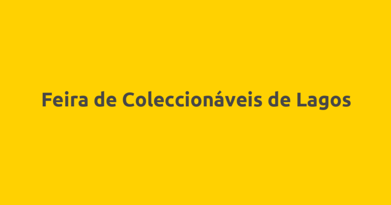 Feira de Coleccionáveis de Lagos