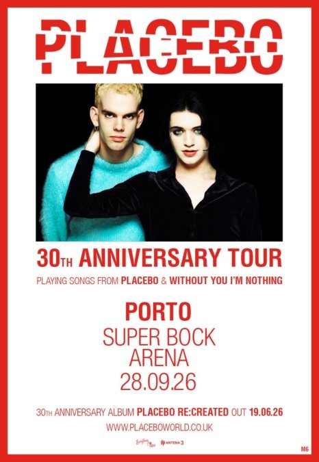 Placebo – 30th Anniversary Tour – Porto
