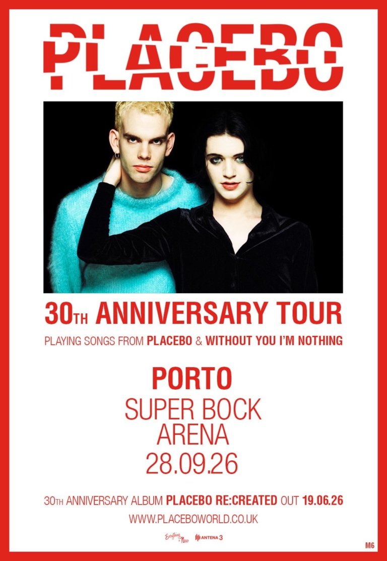 Placebo – 30th Anniversary Tour – Porto