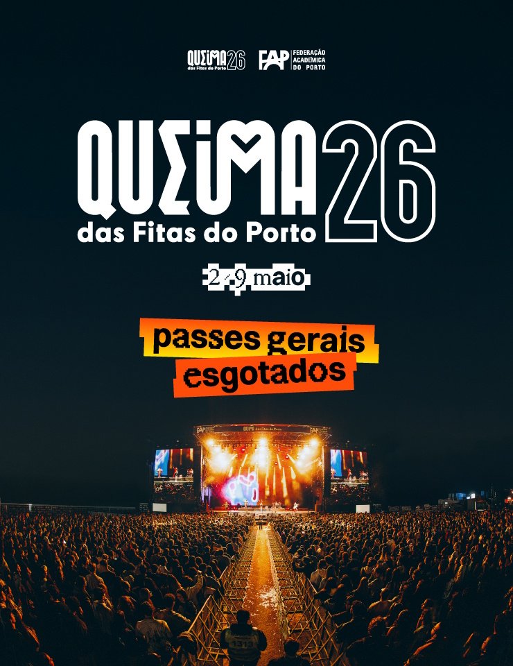 Noites da Queima das Fitas do Porto 2026